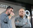 Răzvan Raț, alături de Dan Șucu la Rapid - Petrolul/ foto Ionuț Iordache