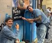 Pictura murală din Napoli înfățindu-l pe Diego Armando Maradona e al doilea cel mai vizitat turistic din Italia