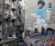 Pictura murală din Napoli înfățindu-l pe Diego Armando Maradona e al doilea cel mai vizitat turistic din Italia