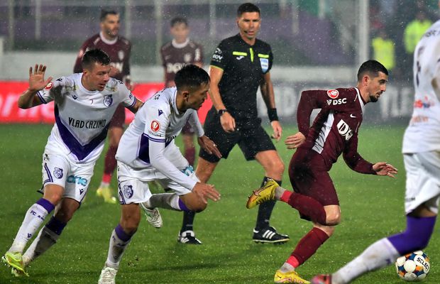 FC Argeș - CFR Cluj 3-0 » Spulberați în ploaie! Piteștenii au făcut un pas uriaș spre play-off