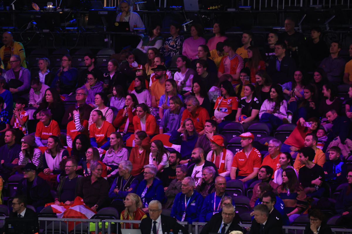 Imagini de la meciul Danemarca - Croaţia