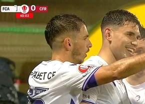 FC Argeș - CFR Cluj » Clujenii, SPULBERAȚI în ploaie!