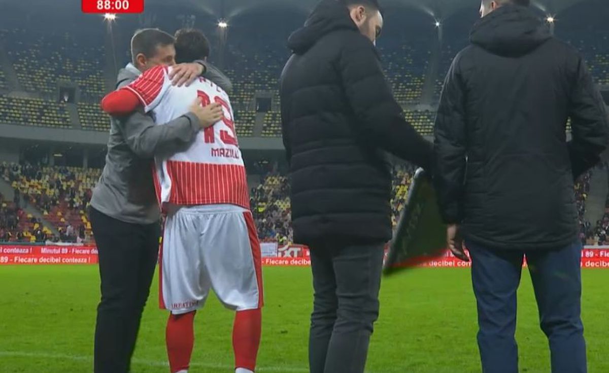 La 3 luni de la transfer, Adrian Mazilu a debutat la Dinamo: nu mai jucase din aprilie 2024