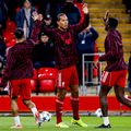 Ibrahima Konate, alături de Virgil van Dijk, un cuplu de stoperi depășit de situație în acest sezon la Liverpool / Foto: Imago