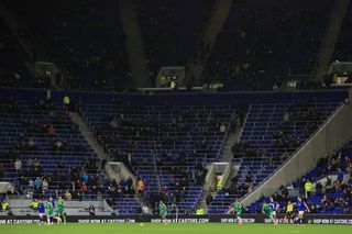 La 0-4 pe teren propriu, suporterii n-au mai răbdat și au început să părăsească stadionul