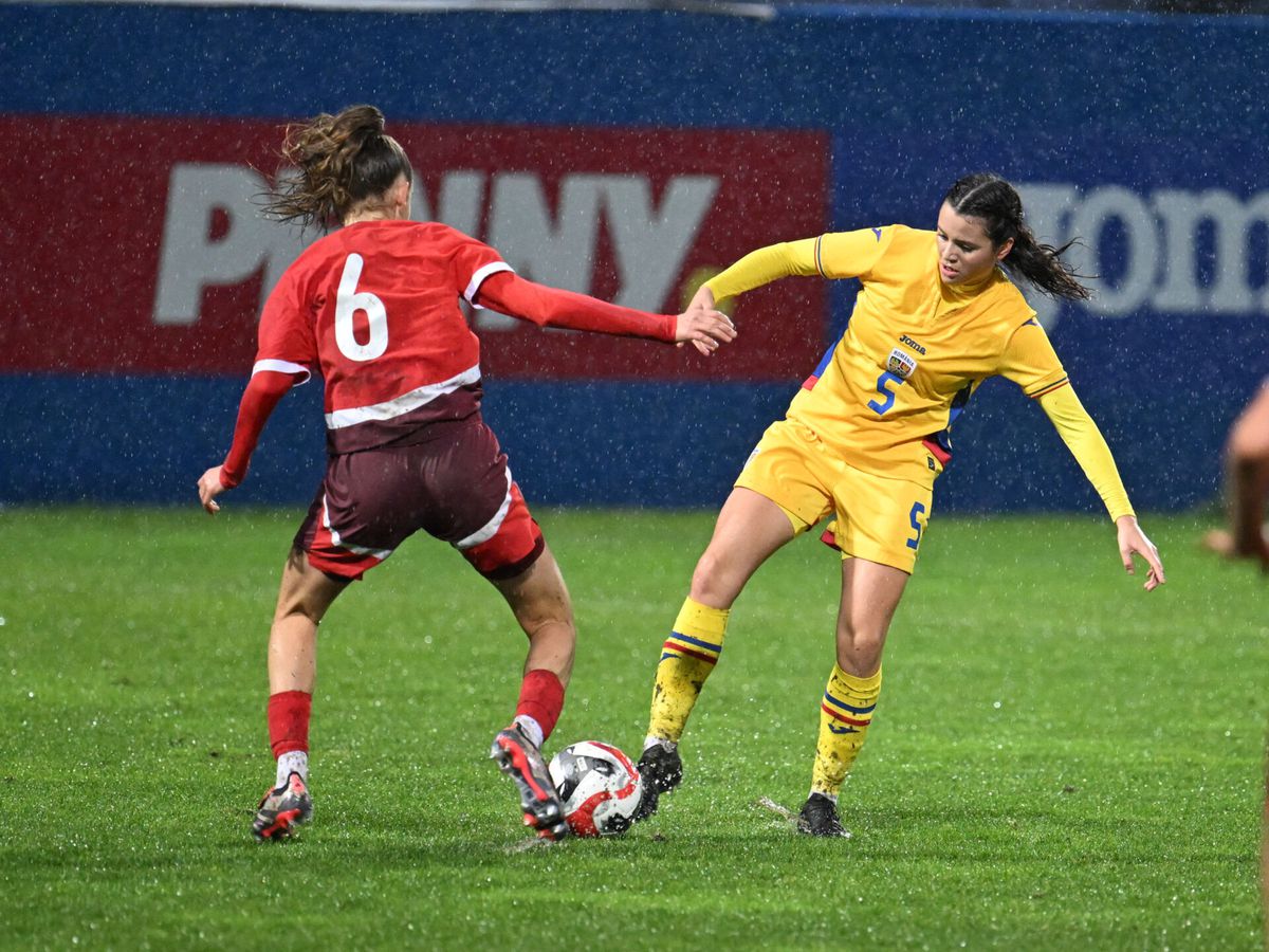 Imagini SPECTACULOASE de la meciul echipei naționale feminine de junioare Under 17