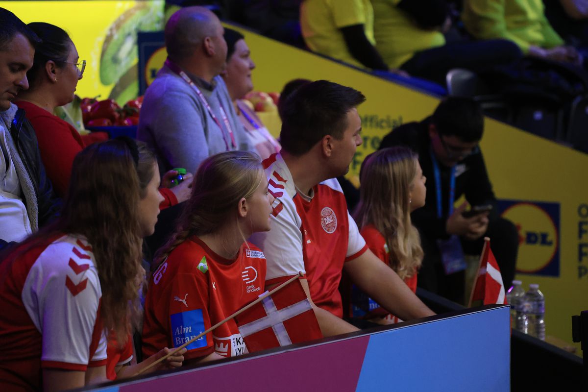 Imagini de la meciul Danemarca - Croaţia