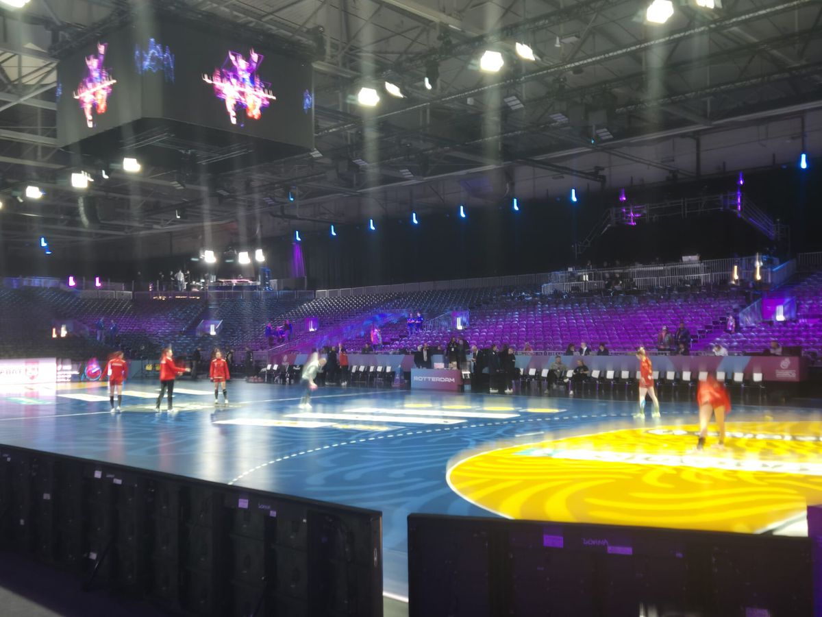 Suporterii tricolori înainte de România - Japonia, la Rotterdam