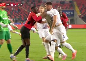 Scene IREALE în Turcia, cu Maxim, Sorescu și Drăguș pe teren: GOL în timp ce jucătorii săriseră la bătaie!