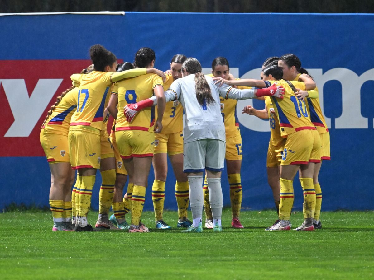 Imagini SPECTACULOASE de la meciul echipei naționale feminine de junioare Under 17