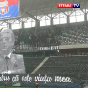 Emeric Ienei, omagiat pe Ghencea / foto: captură YouTube Steaua TV