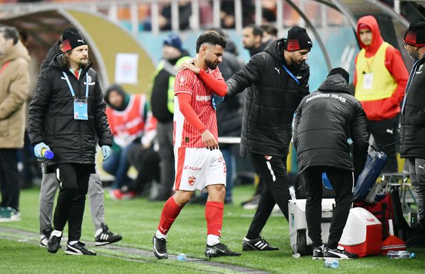 Lovitură teribilă pentru Dinamo: „Va pierde patru luni”