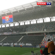 Emeric Ienei, omagiat pe Ghencea / foto: captură YouTube Steaua TV