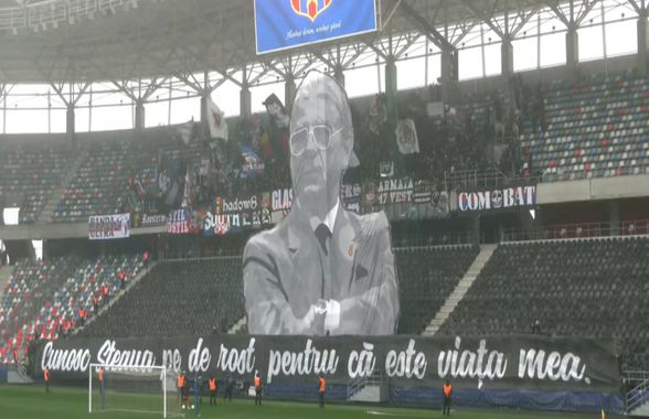 Momente emoționante în Ghencea » Emeric Ienei, omagiat de steliști