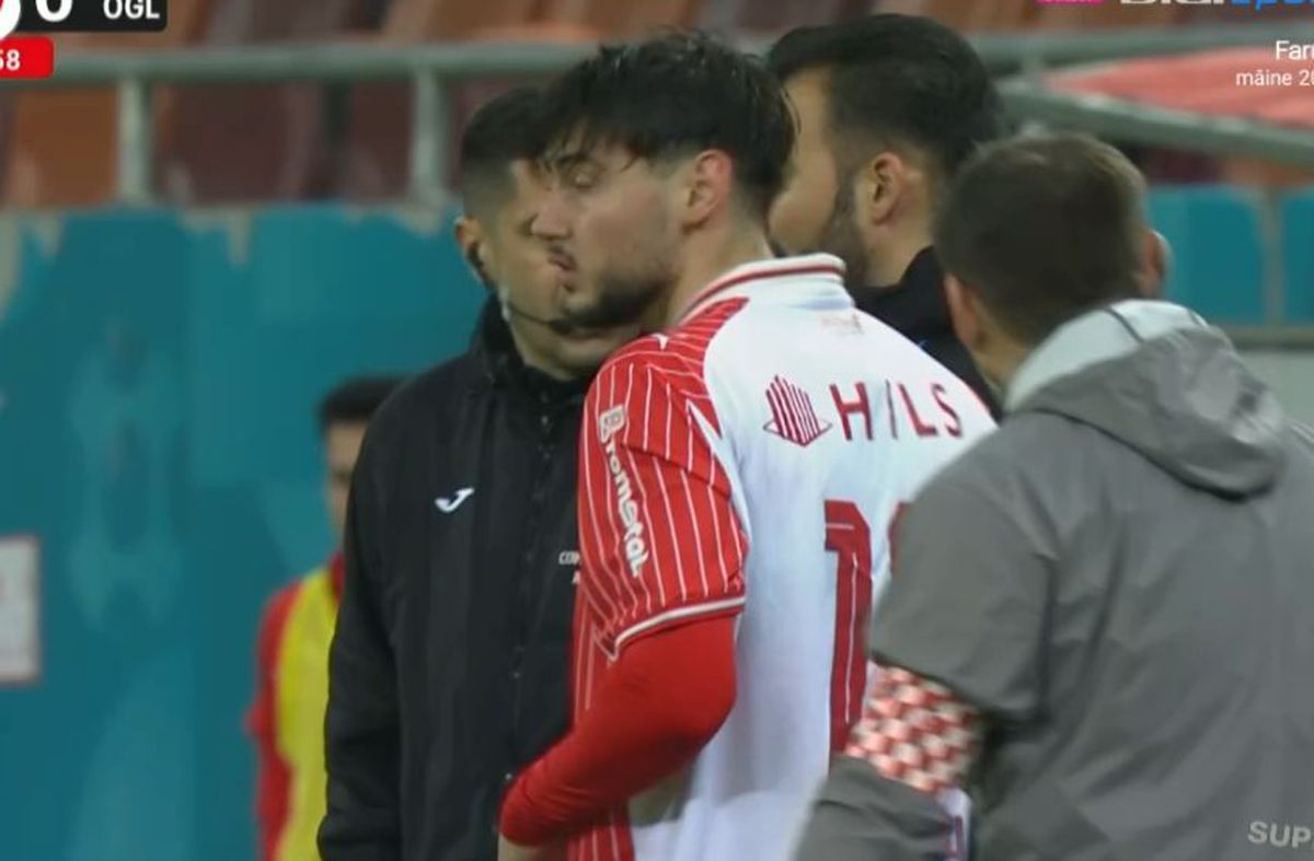 La 3 luni de la transfer, Adrian Mazilu a debutat la Dinamo: nu mai jucase din aprilie 2024