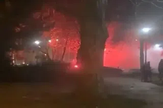 După meciul cu FCSB, temuții ultrași ai Stelei Roșii Belgrad s-au bătut cu altă galerie celebră din Europa