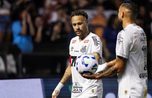 Eroul Neymar a riscat pentru a-și salva echipa de la retrogradare » Gol și assist la Santos, cu meniscul rupt!