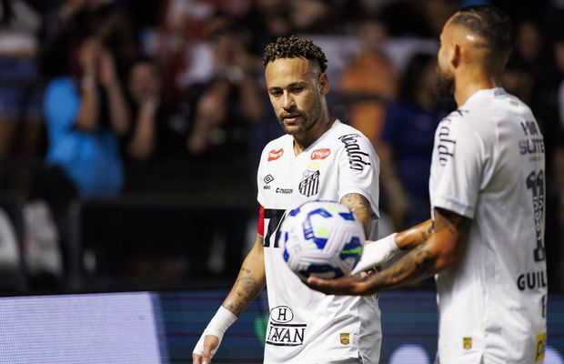 Eroul Neymar a riscat pentru a-și salva echipa de la retrogradare » Gol și assist la Santos, cu meniscul rupt!