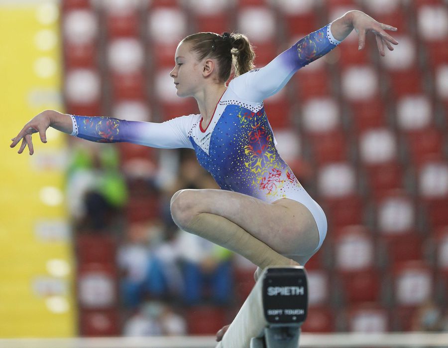 Antrenoarea care i-a ghidat primii pași în performanță gimnastei Ana Maria Bărbosu: „Gimnastica e o minune, iar fetele sunt niște minuni și mai mari!”