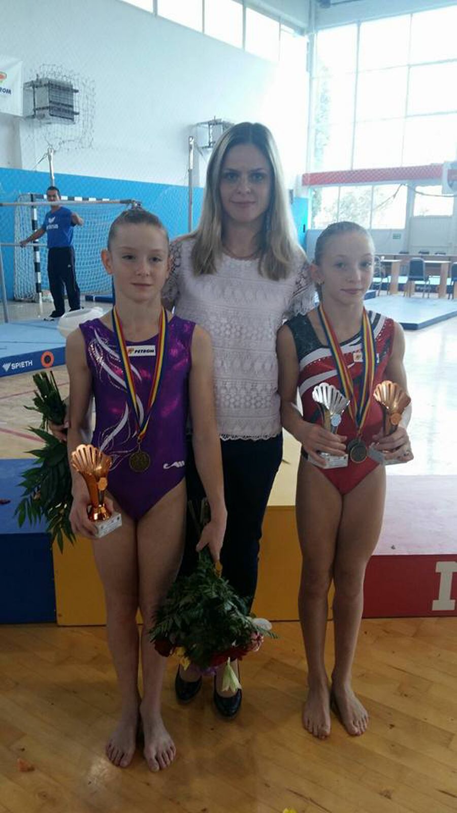 Daniela Trandafir alături de Iulia Trestianu și Ana Maria Bărbosu în 2017 Daniela Trandafir alături de Iulia Trestianu și Ana Maria Bărbosu în 2017
