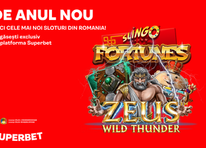 De anul nou joci sloturile exclusive pe care le poți găsi doar pe Superbet!