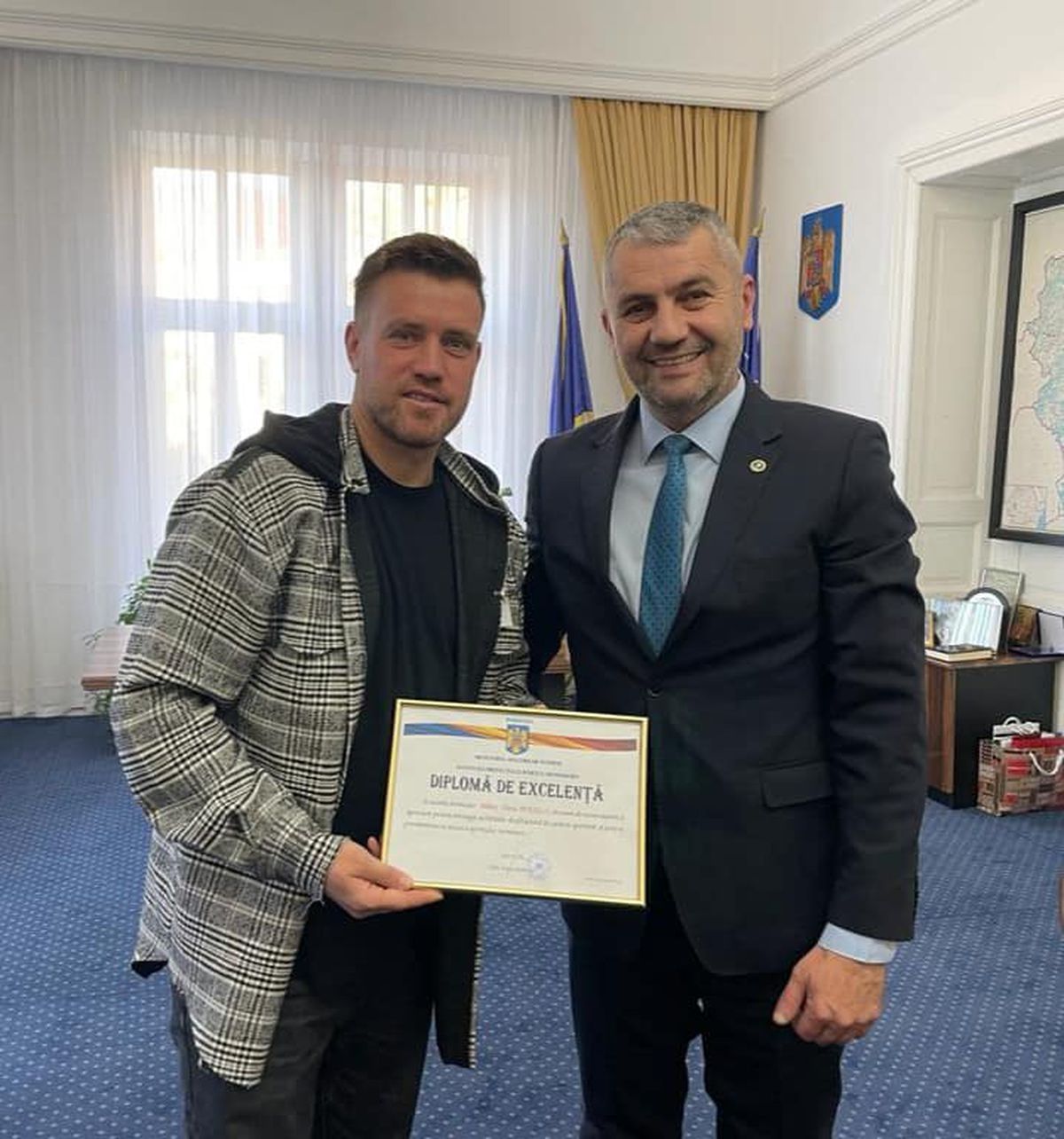 Ce distincție a primit Mihai Pintilii în ultimele zile din 2022: „Trebuie să îi oferim recunoaștere deplină”