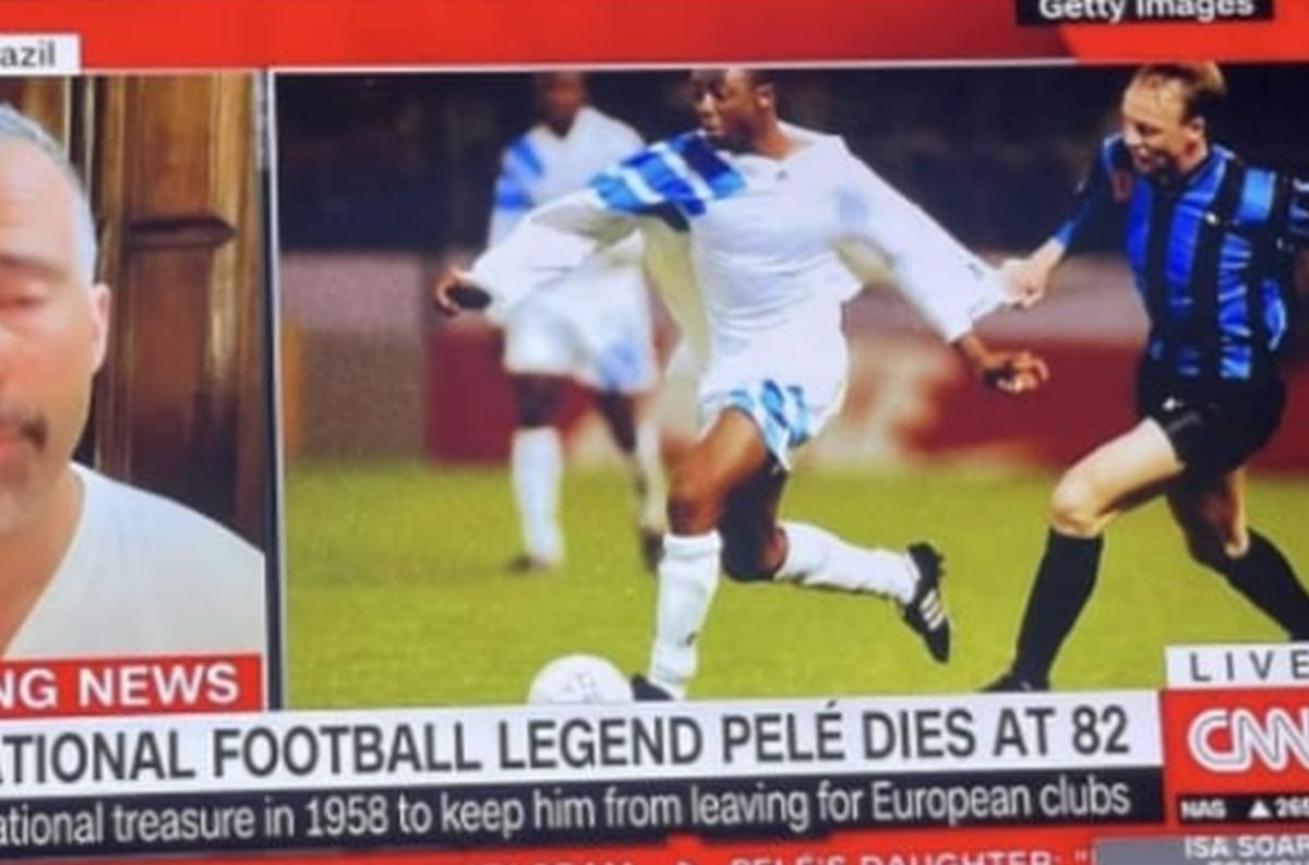 CNN, gafă incredibilă » Ce fotografie rula pe ecran după moartea lui Pele + nu e prima oară când o comit