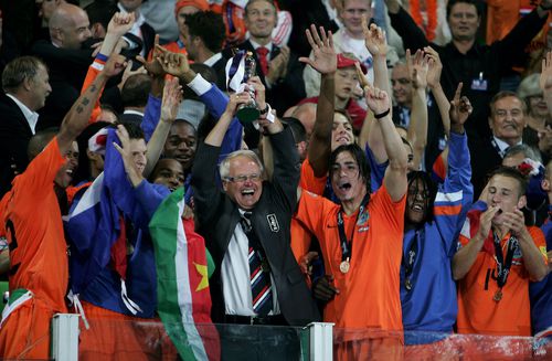 Foppe De Haan, De Ridder, Drenthe, Zuiverloon, Medunjanin, Vermeer, Maduro și Tim Krul sărbătoresc titlul european U21 în 2007