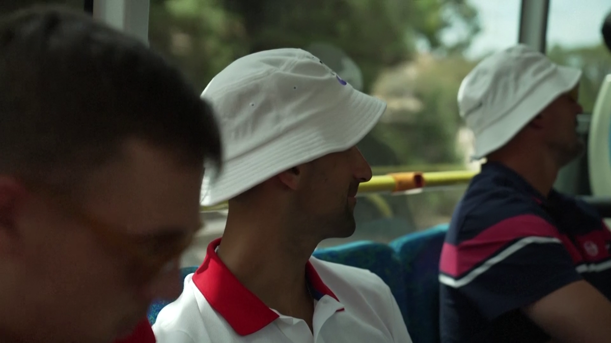 Novak Djokovic, plimbare spectaculoasă cu elicopterul