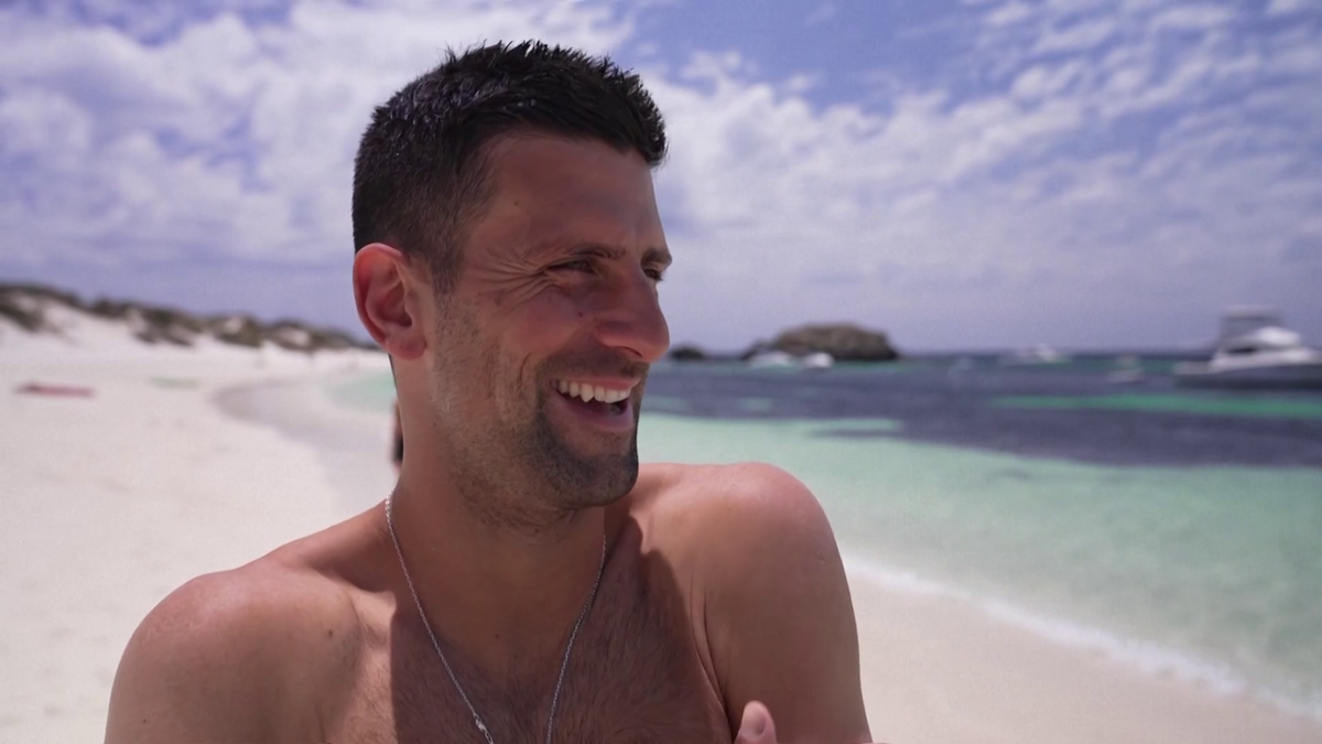 Novak Djokovic, plimbare spectaculoasă cu elicopterul