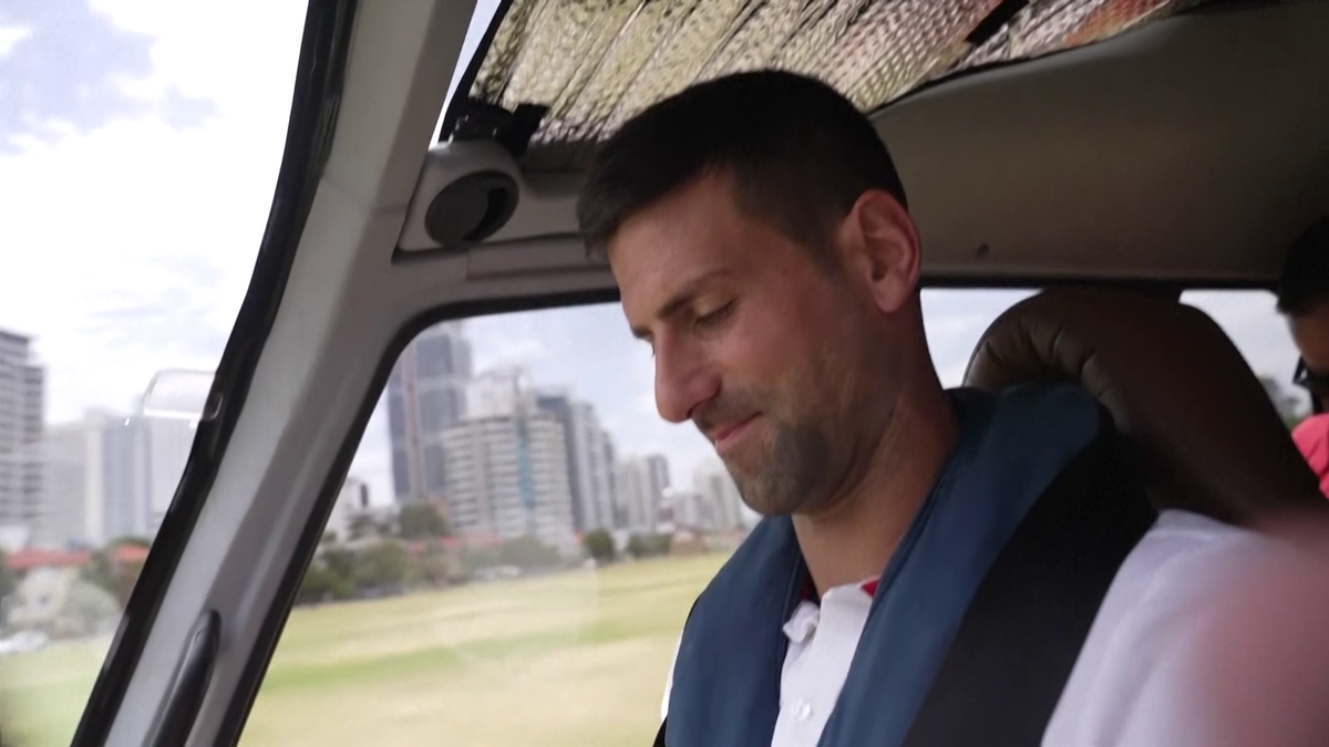 Novak Djokovic, plimbare spectaculoasă cu elicopterul plus distracție pe uimitoarea insulă Rottnest