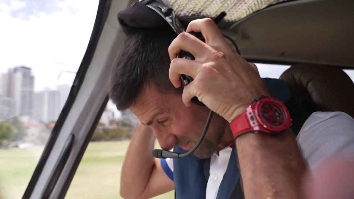 Novak Djokovic, plimbare spectaculoasă cu elicopterul plus distracție pe uimitoarea insulă Rottnest