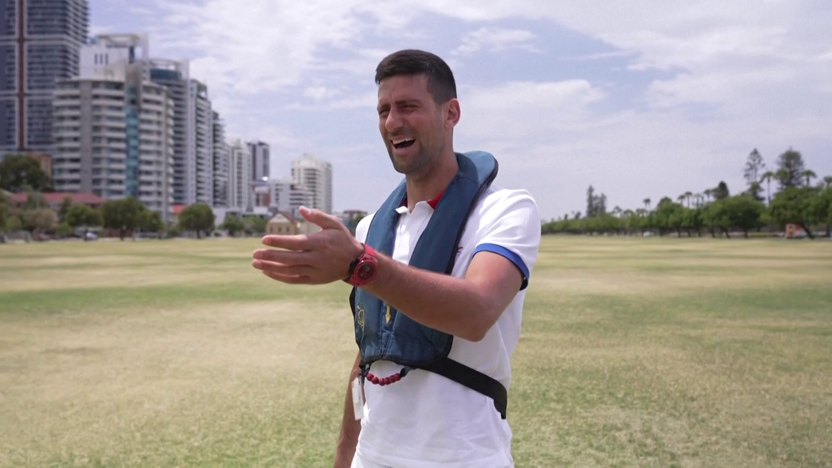 Novak Djokovic, plimbare spectaculoasă cu elicopterul plus distracție pe uimitoarea insulă Rottnest