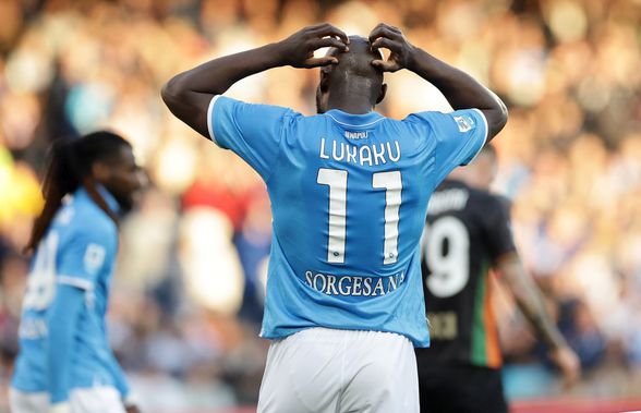 Napoli a tremurat cu penultima clasată, într-un meci în care Lukaku a ratat un penalty » Borna ISTORICĂ atinsă de Conte!