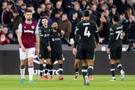 West Ham - Liverpool 0-5 » Trupa lui Arne Slot s-a distrat pe London Stadium și încheie anul cu un avantaj confortabil în fruntea Premier League