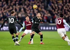 West Ham - Liverpool, duel din etapa #19 în Premier League » Oaspeții fac spectacol pe London Stadium