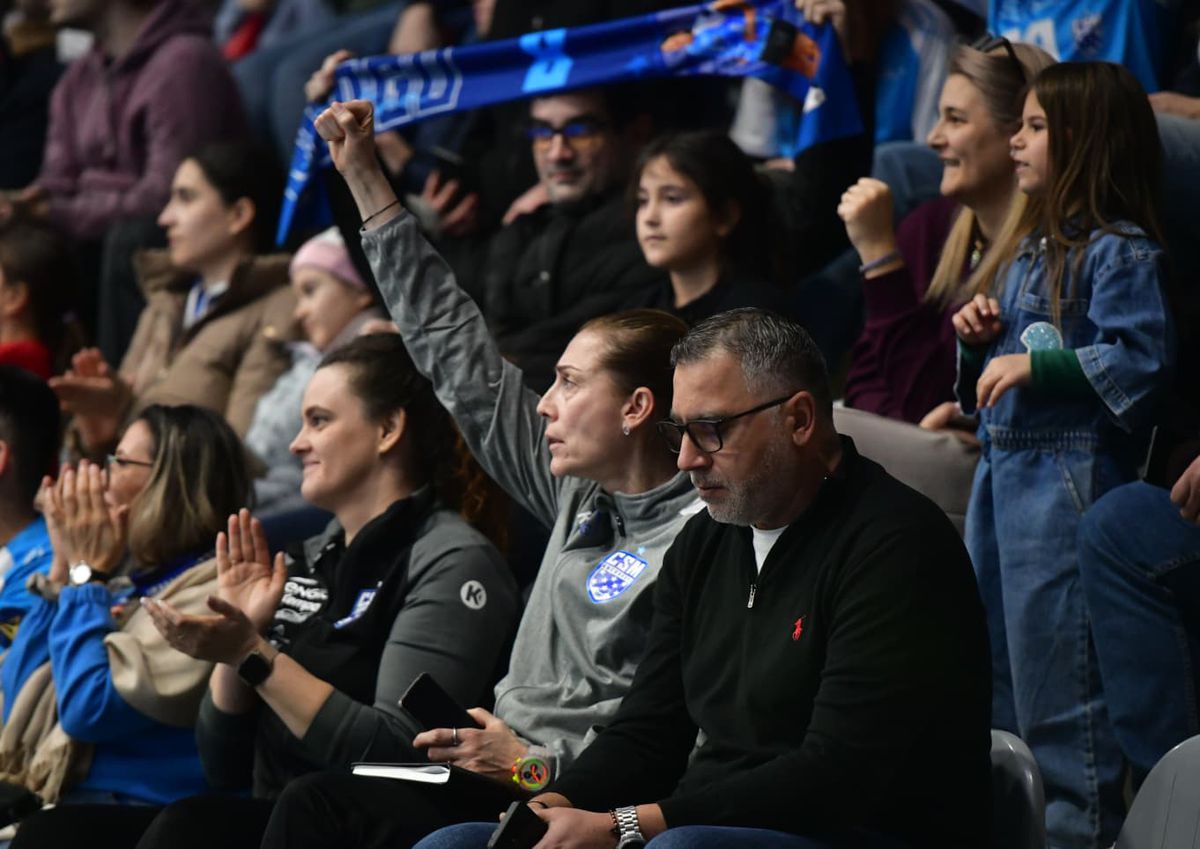 Bojana Popovic, la primul meci după venirea la CSM București