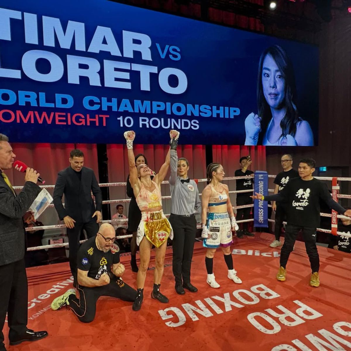 Gabriela Timar, „Balboa” de Cisnădie, este campioană mondială la box