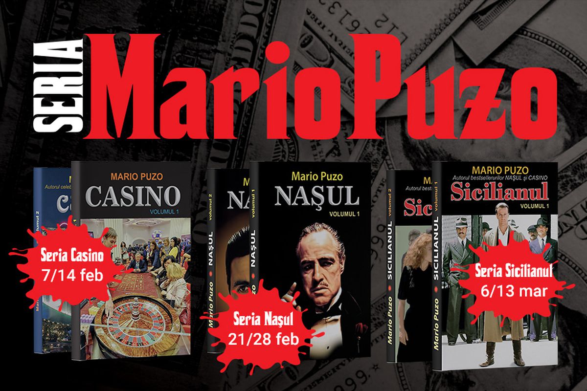 Cow miser Serviceable Cărți scrise de Mario Puzo, autorul bestsellerului NAȘUL, de vineri, 7  februarie la chioșcurile de ziare!