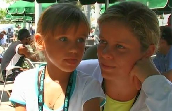 VIDEO INEDIT » Sofia Kenin, finalista Australian Open, alături de Kim Clijsters acum 15 ani: „Va fi o jucătoare bună”