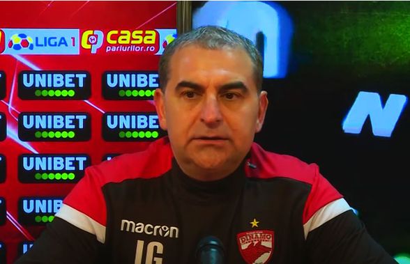 Problemele lui Ionel Gane, înainte de UTA - Dinamo: „Vor lipsi doi jucători importanți”