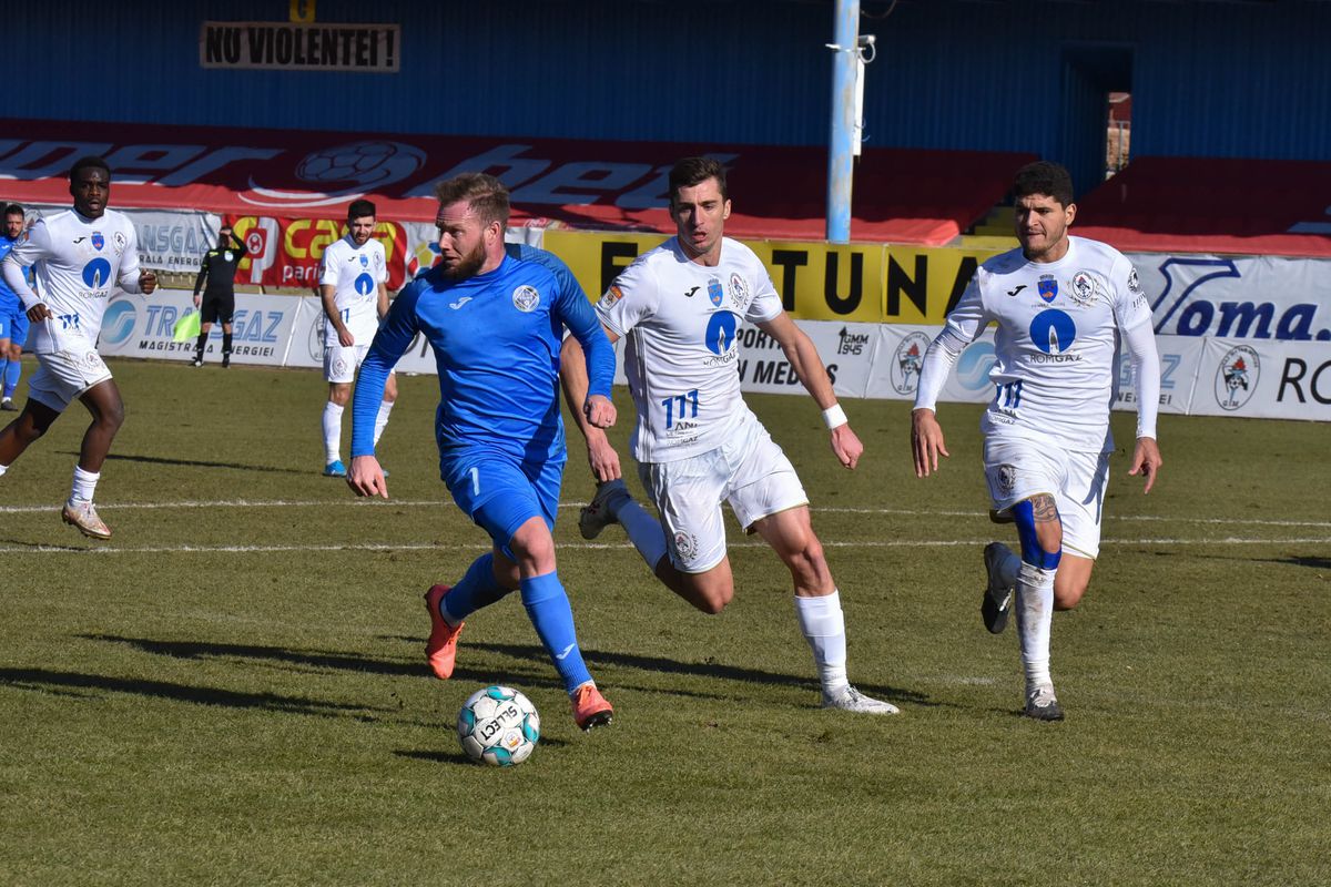 GAZ METAN MEDIAȘ - ACADEMICA CLINCENI 1-1 » Medieșenii obțin un punct în inferioritate numerică