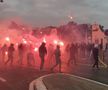 FOTO Olympique Marseille, scandal, torțe, suporteri