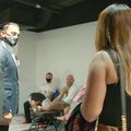 Momentul discuției dintre Jolie Poirier și Conor McGregor