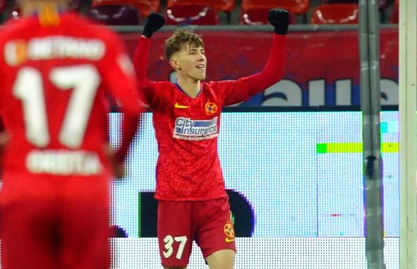Octavian Popescu, cel mai tânăr marcator al sezonului » Ilie Dumitrescu și Basarab Panduru, cuceriți de puștiul-minune de la FCSB
