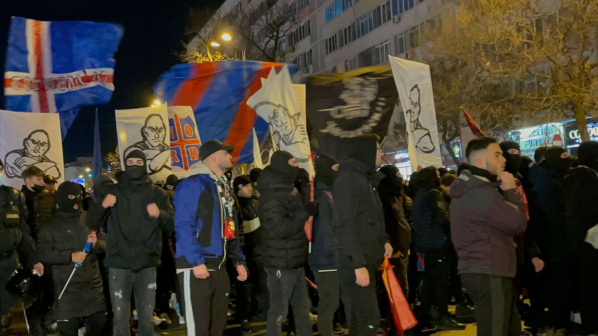 Dinamo - FCSB, suporteri