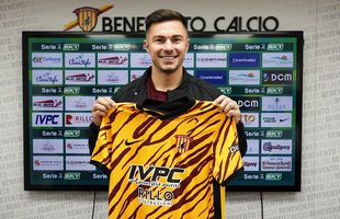 Al 11-lea român în Serie B! A semnat cu echipa fostului Balon de Aur