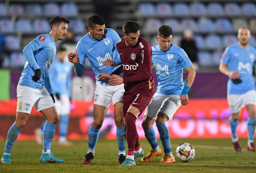 CFR Cluj s-a impus în deplasarea de la Voluntari, scor 1-0. Destinația punctelor a fost decisă de autogolul argentinianului Cristian Paz (27 de ani).