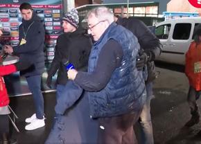 Mihai Stoichiță, căzătură pe gheața de la Voluntari: „Hop! Fault!”