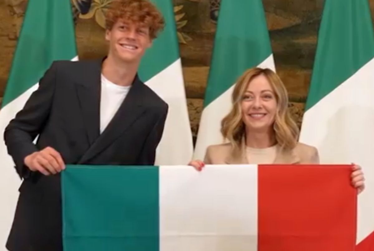 „Grandissimo!” » Imaginile zilei în Italia: Jannik Sinner s-a întâlnit cu Giorgia Meloni, premierul țării: „Asta-i Italia care ne place”
